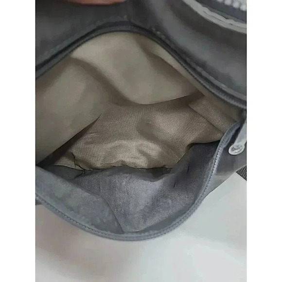 Kipling Lori Crossbody Small Purse Grey Multi Pockets - Picture 9 of 9